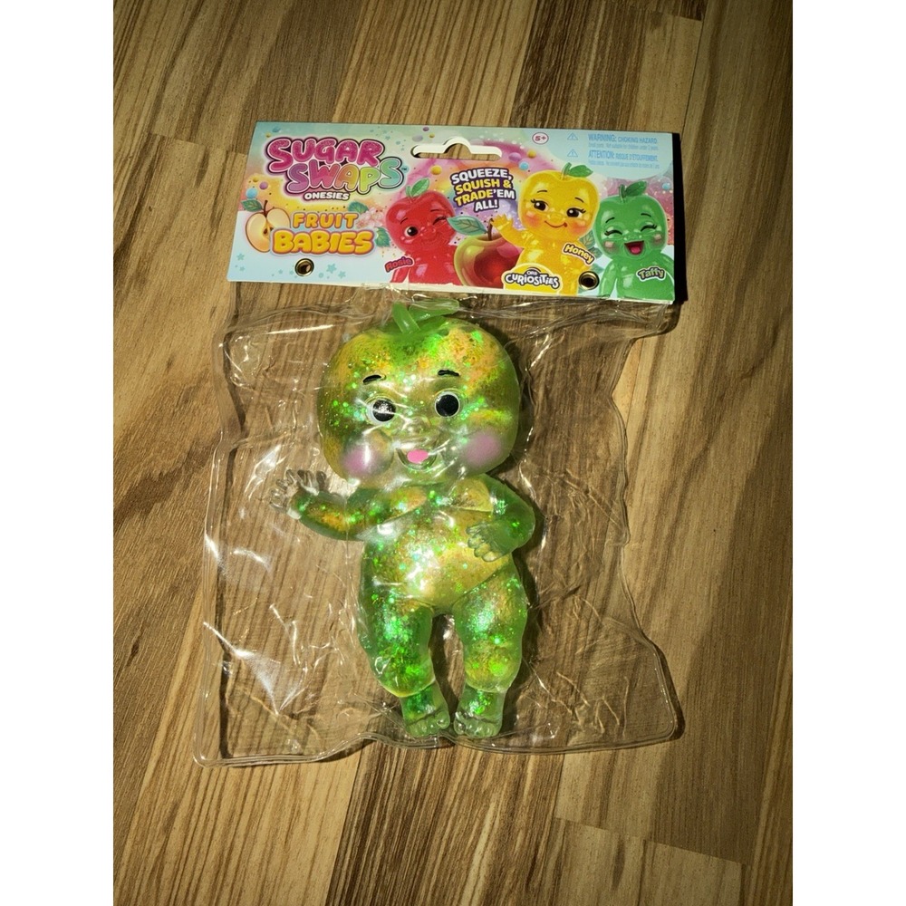 Sugar Swap Fruit Baby Squish Toy Brand New Color Green Character Taffy